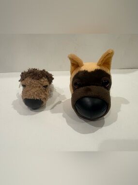 The DOG Lot of Two Stuffed Animals